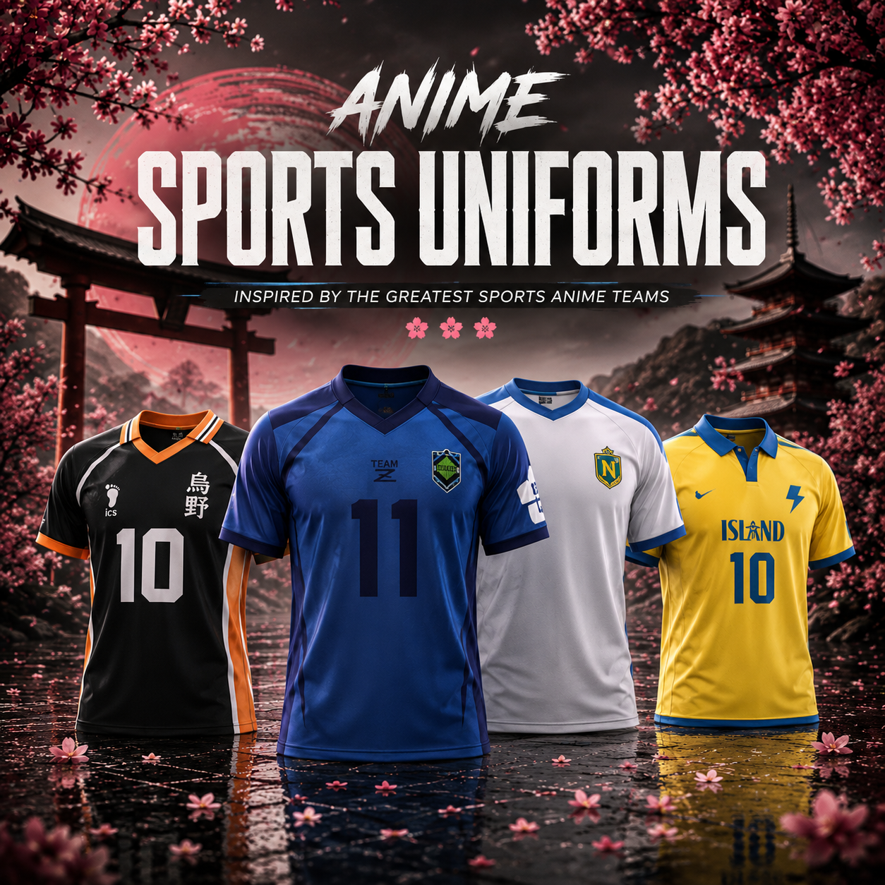 Anime Sports Uniforms