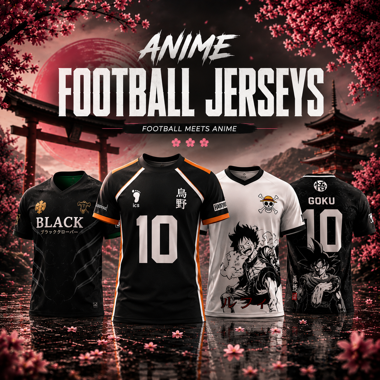 Anime Football Jerseys