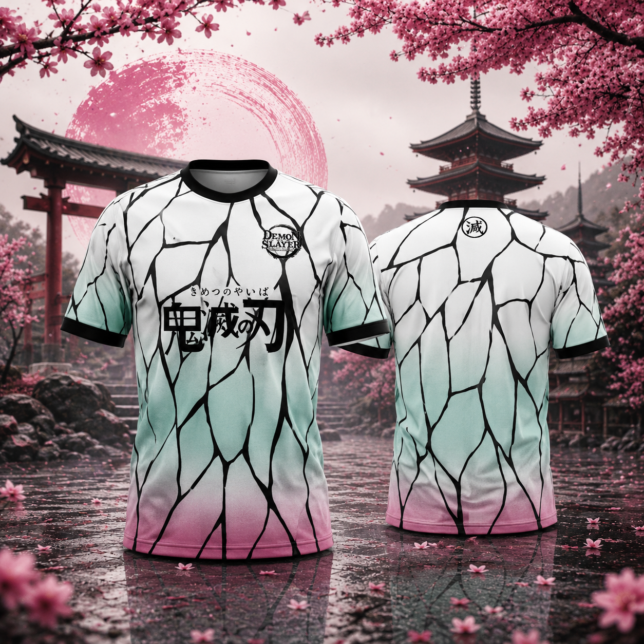 Camiseta deportiva de Demon Slayer | Fuera de juego Sakura