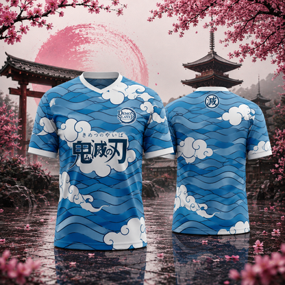 Camiseta deportiva de Demon Slayer | Fuera de juego Sakura