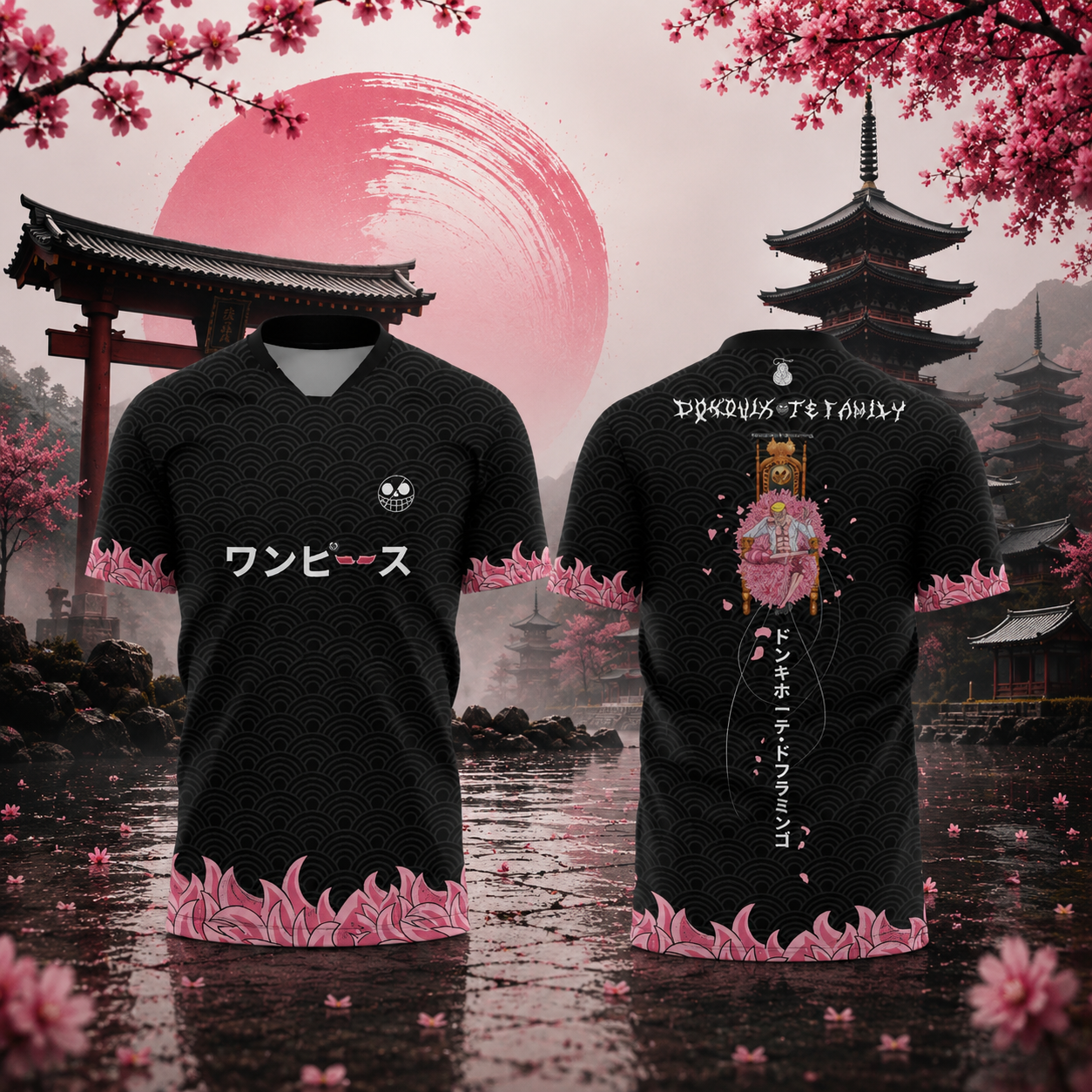 Camiseta deportiva One Piece Grand Line | Sakura en fuera de juego