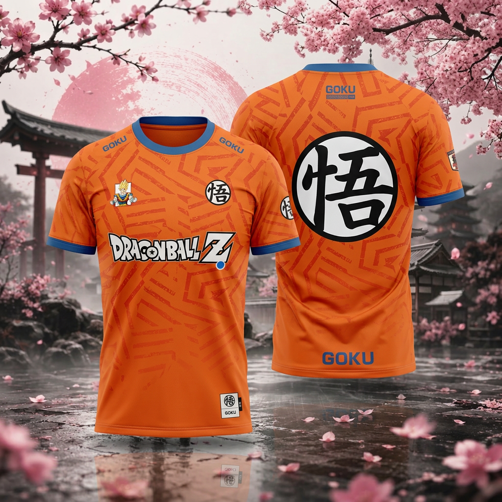 Dragon Ball Z Anime Football Jerseys | Sakura Offside