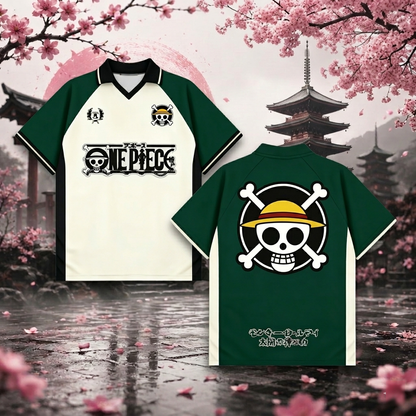 Camiseta deportiva One Piece Sombrero de Paja | Sakura en fuera de juego