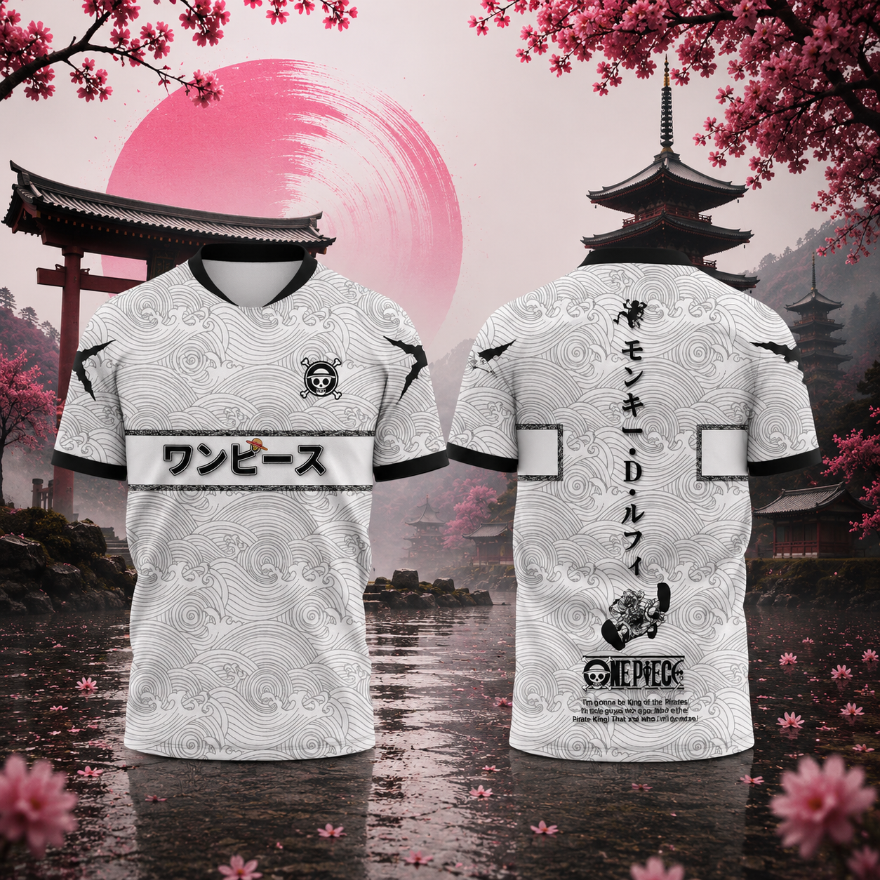 Camiseta deportiva One Piece Grand Line | Sakura en fuera de juego