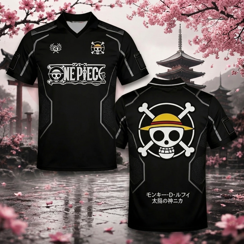 Camiseta deportiva One Piece Sombrero de Paja | Sakura en fuera de juego
