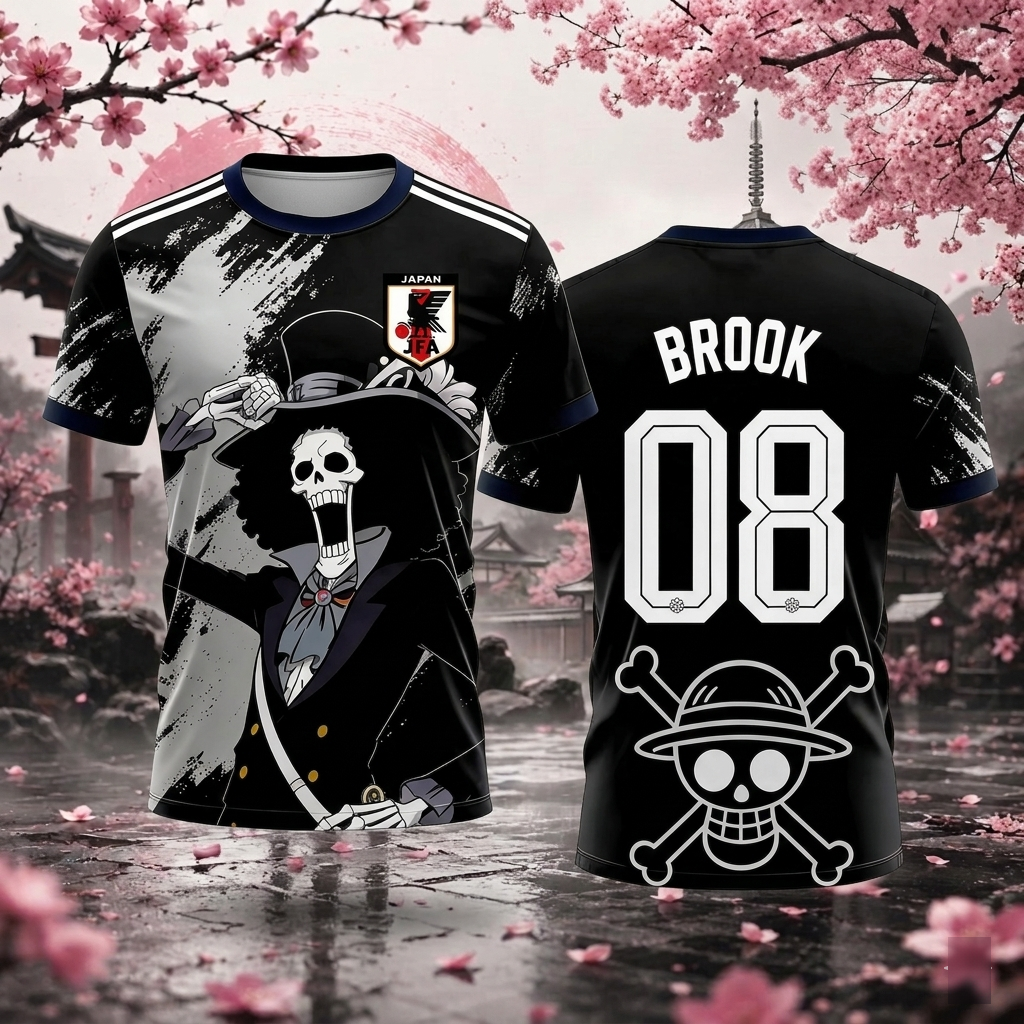 Maillot de football japonais One Piece Chopper Brook | Hors-jeu Sakura