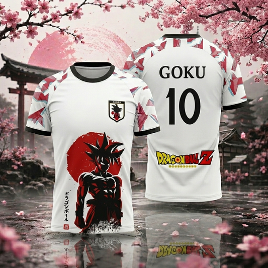Dragon Ball Goku Vegeta Japan Football Jersey |Sakura Offside