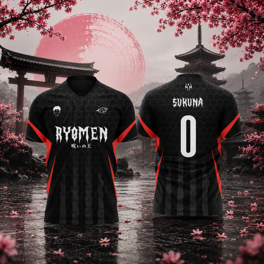 JJK Sukuna King of Curses Football Jersey | Sakura Offside