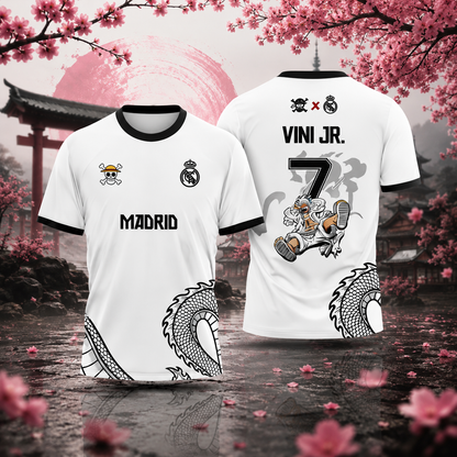 Maillot de football One Piece Luffy Real Madrid | Sakura Offside